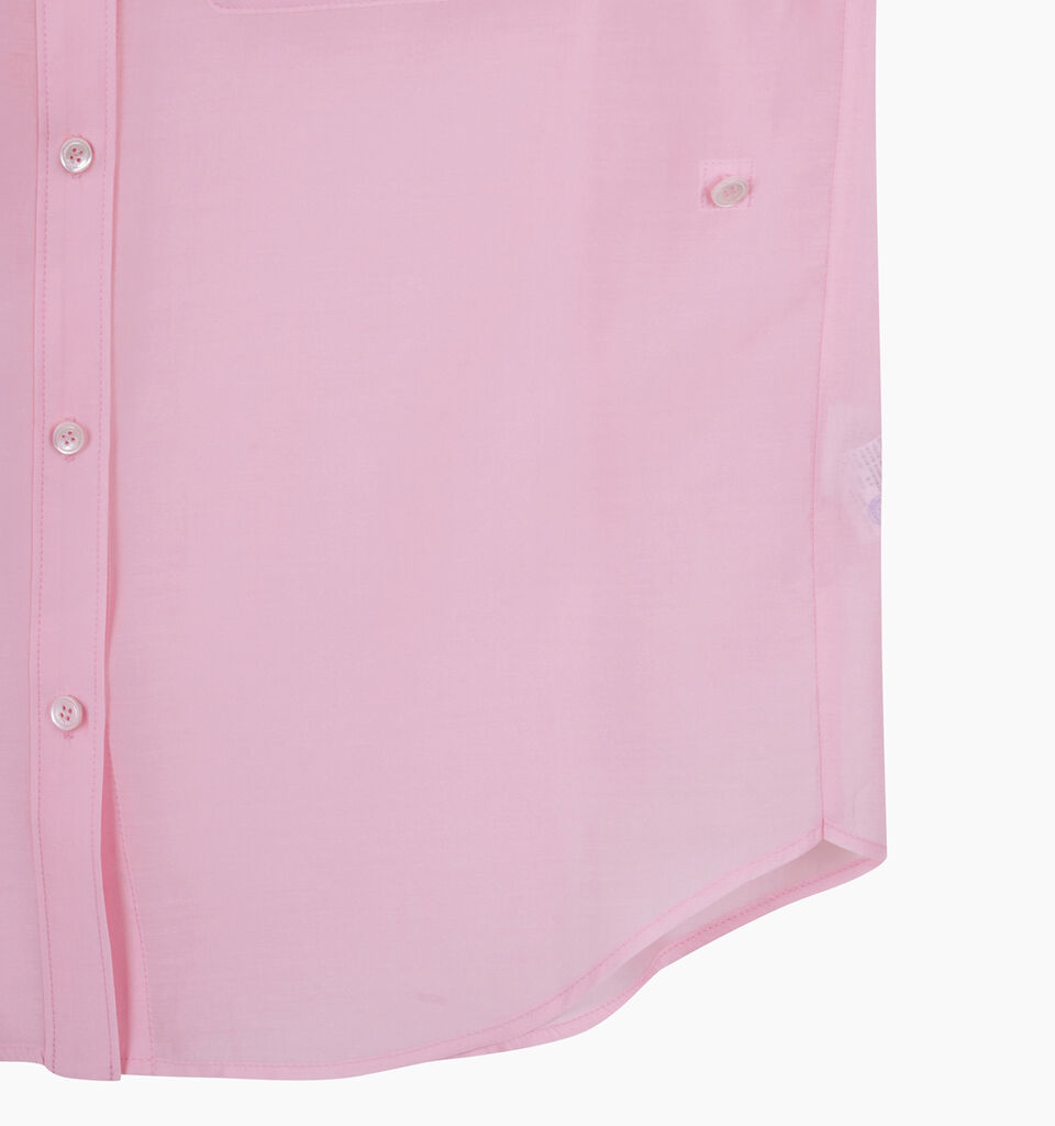 Camicia rosa con tasche - sisley k camicie - Rosa | Sisley K image number 4